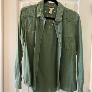 Forever 21 button down shirt